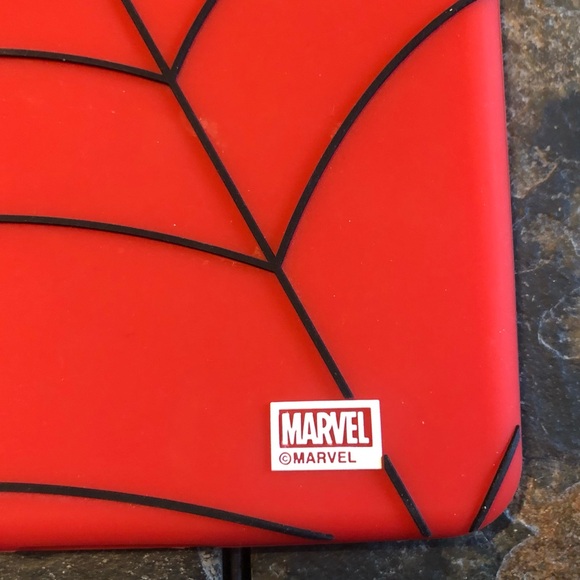 Spiderman Soft Silicone Shock Absorber Cover Case for iPad Tablet - Picture 3 of 7